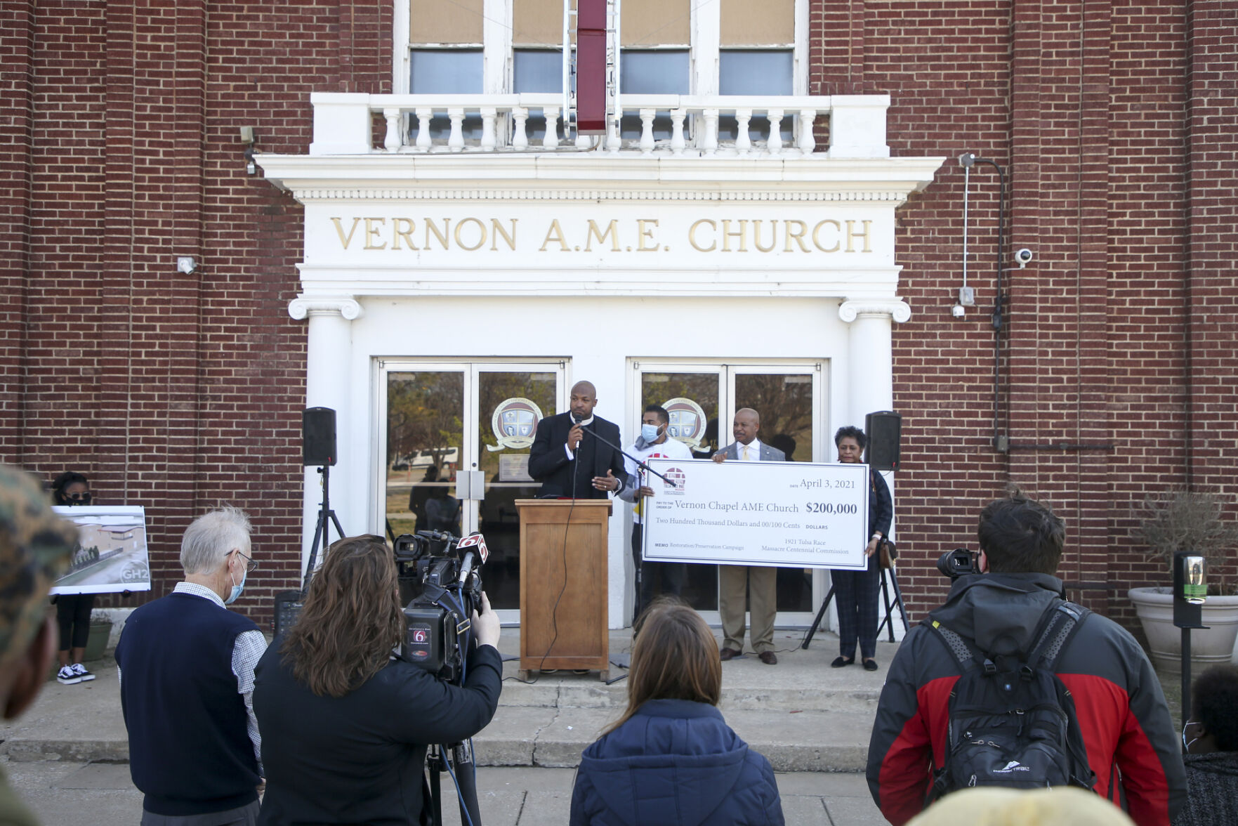 Vernon AME Church Donation